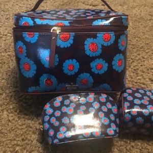Kate Sapde cosmetic case set